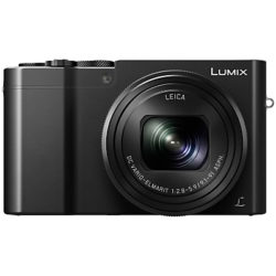 Panasonic LUMIX DMC-TZ100EB Digital Camera, 4K Ultra HD, 20.1MP, 10x Optical Zoom, Wi-Fi, EVF, 3 LCD Touch Screen Black